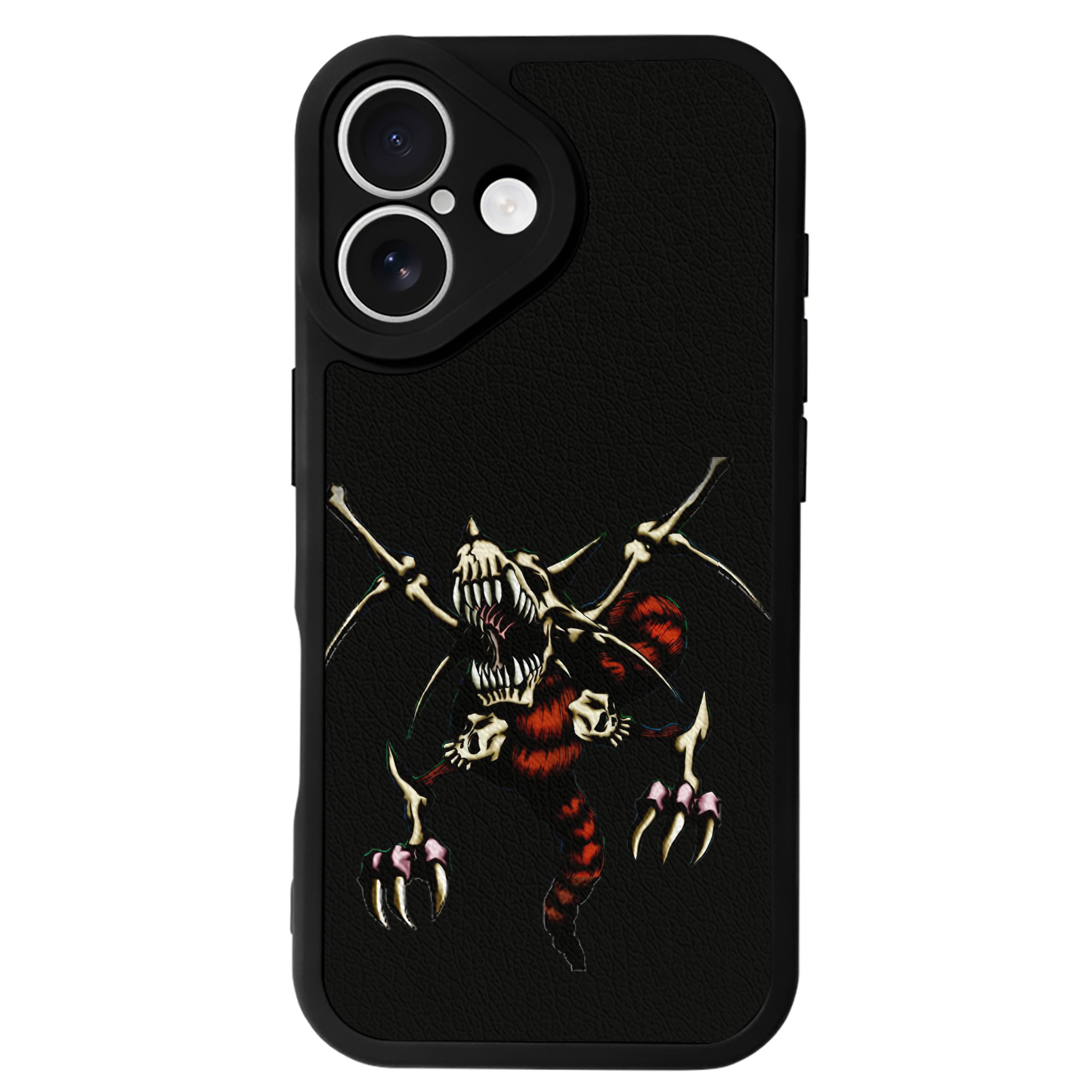 遊☆戯☆王 Yu-Gi-Oh! 【iPhone 16シリーズ対応】シリコンスマホケース（レザー調） 材質：シリコン